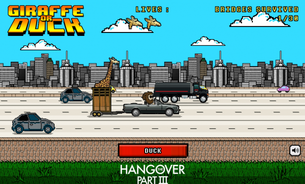hangover 3 game screen