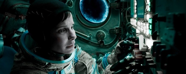 Sandra Bullock in Alfonso Cuaron's Gravity