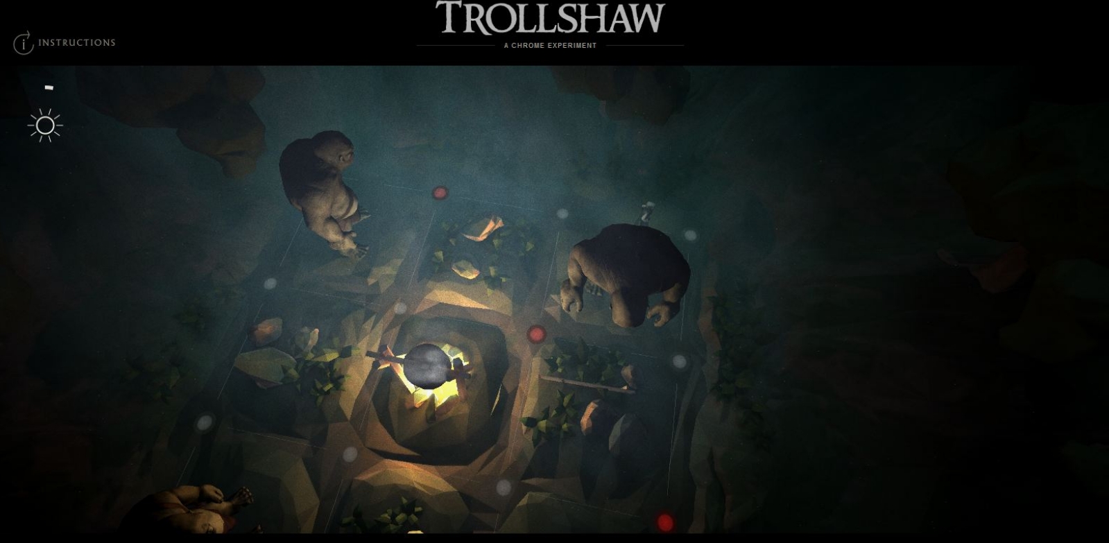 The Hobbit: The Desolation Of Smaug Google Chrome Experiment Trollshaw Image