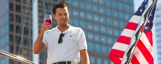 The Wolf Of Wall Street starring Leonardo DiCaprio