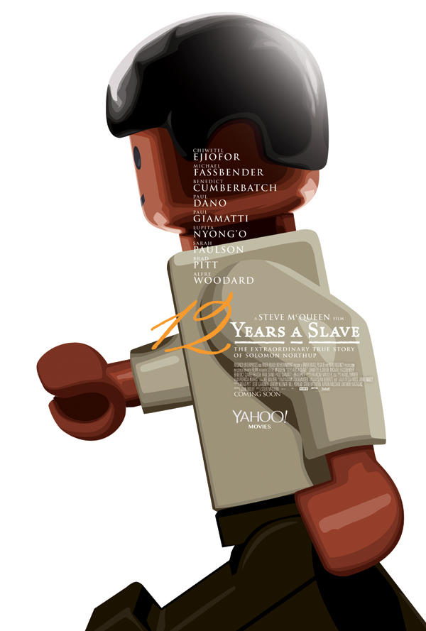 12 Years A Slave Lego Poster
