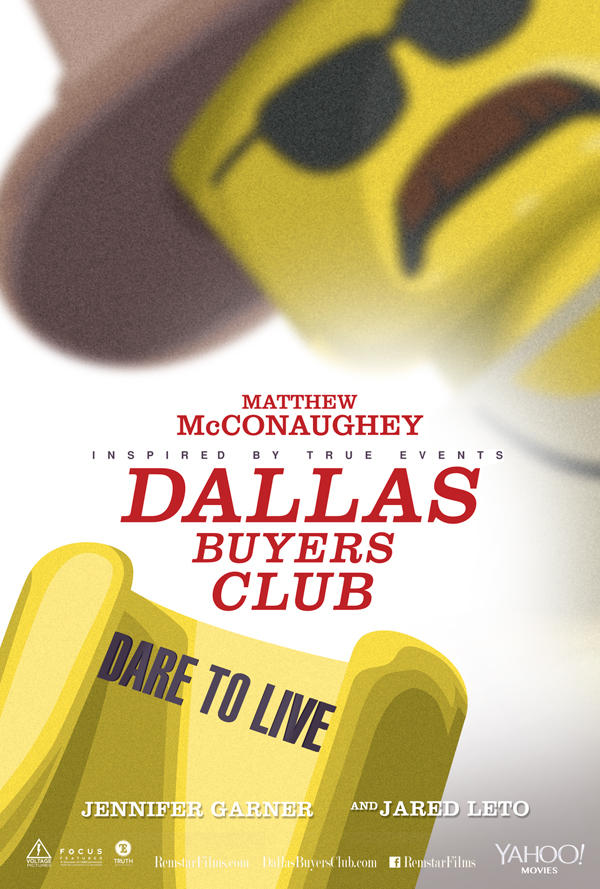 Dallas Buyers Club Lego Poster