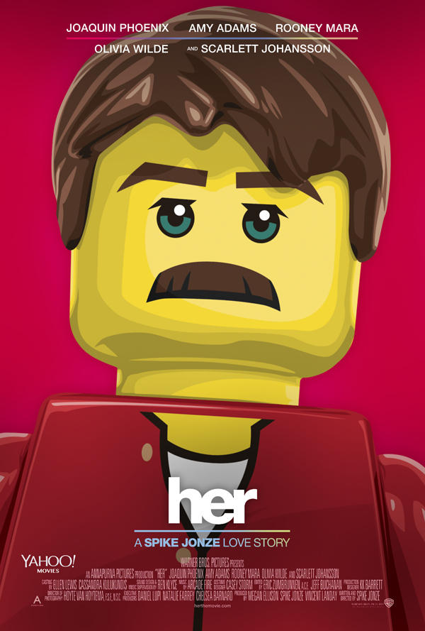 Her Lego Poster