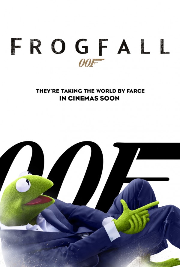 Muppets parody Skyfall poster