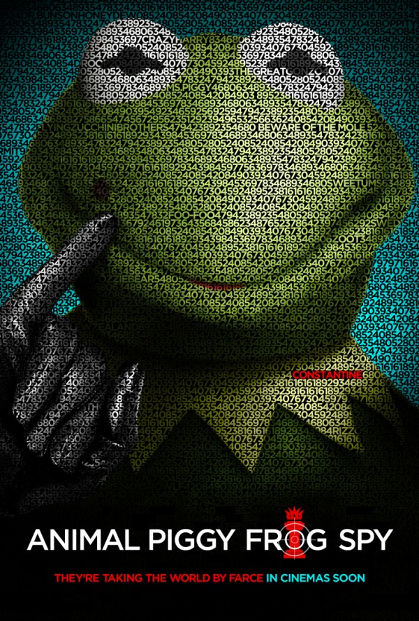 Muppets parody Tinker Tailor Soldier Spy poster
