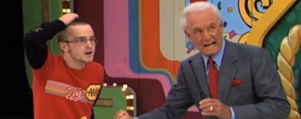 aaron paul price is right bob barker