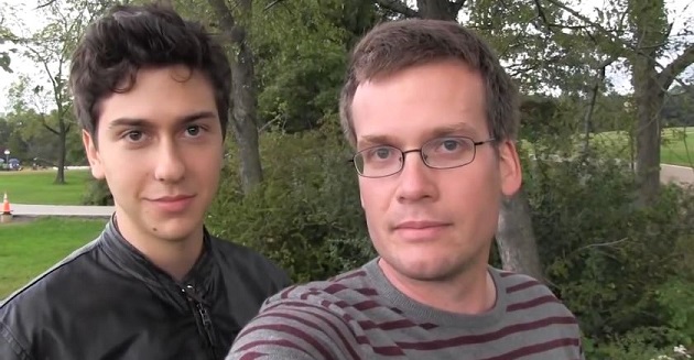 John Green and Nat Wolff