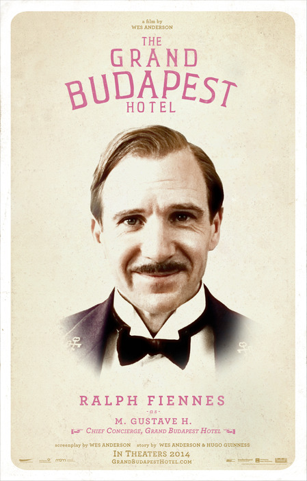 Ralph Finnes in Grand Budapest Hotel