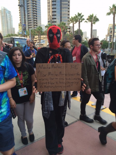 Deadpool is ready for the Rapture