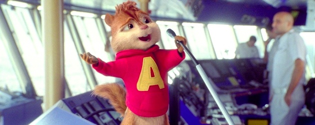 Alvin and the Chipmunks voiced by Justin Long