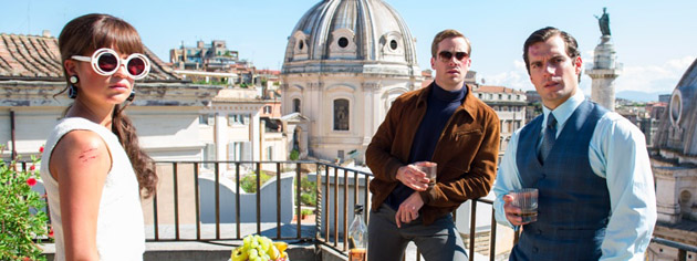 The Man From U.N.C.L.E. starring Armie Hammer and Henry Cavill